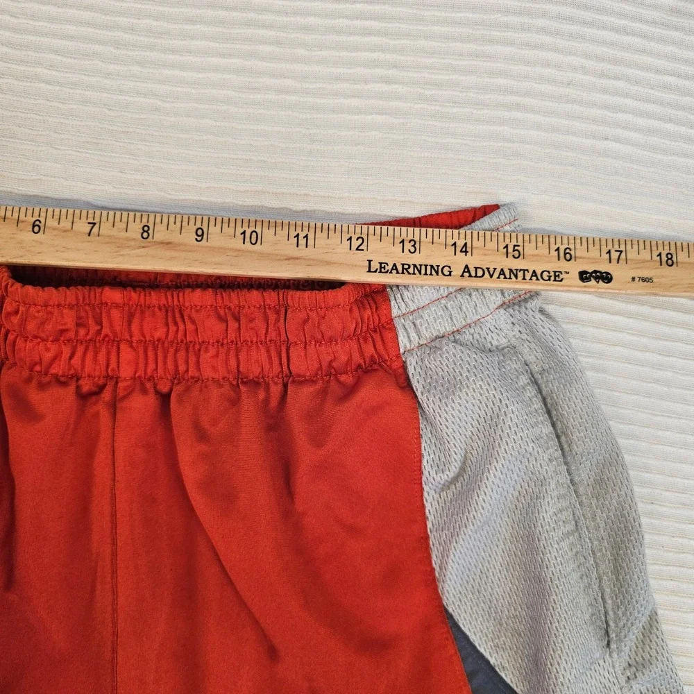 Jordan Brand Basketball Shorts Mens XXL Red Grey White Colorblock Jumpman Mesh